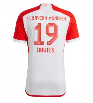 Bayern Munich Alphonso Davies #19 Primera Equipación 2023-24 Manga Corta